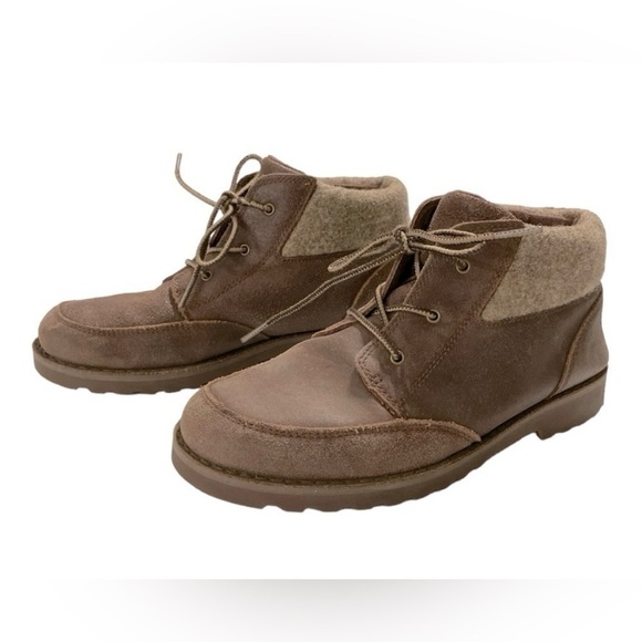 UGG Other - Unisex UGG Boots Kids 6 Brown Orin Wool Cuff Lace Up Ankle
Bootie Casual